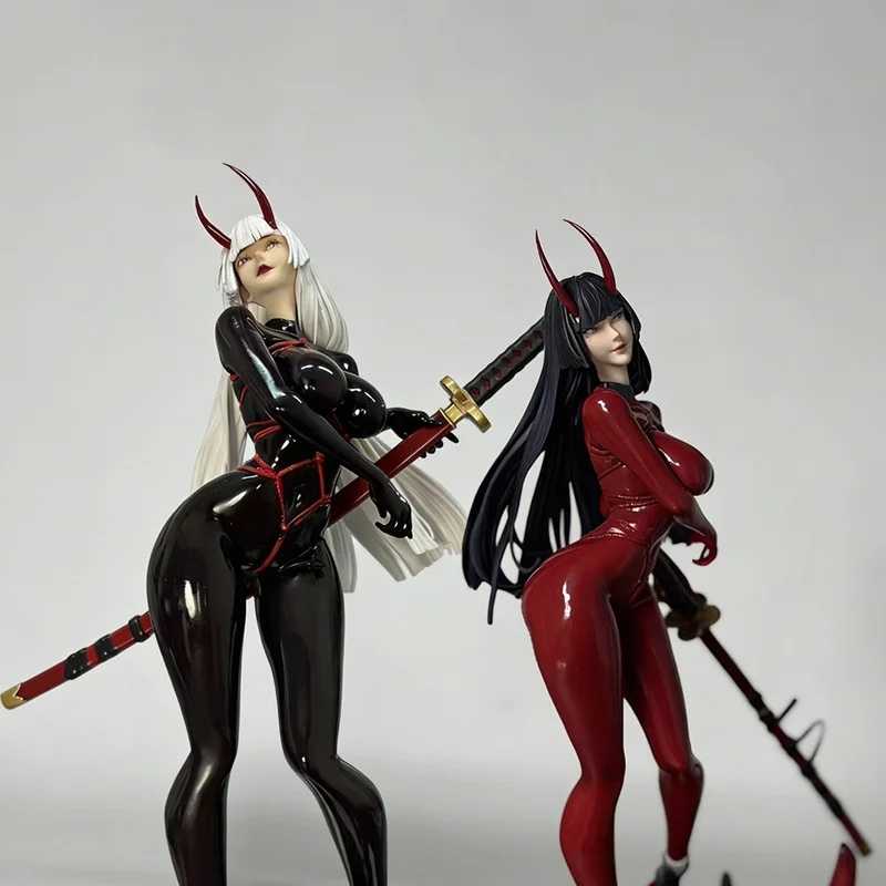 Figura de Chica Hermosa a Escala 1/4 de Senji Muramasa, 55 cm, con Base, Estatua de Anime de PVC, Decoración de Escritorio, Regalo ​ ​