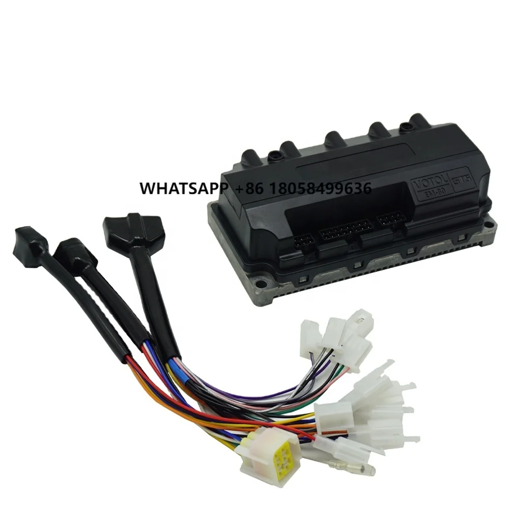 

SiAECOSYS/VOTOL Programmable 72V 60A Boost 100A Controller EM80GTSP for 4kW Electric Scooter Motor"