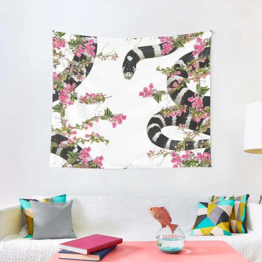 

snake floral Tapestry Wall Hangings Decoration Room Aesthetic Decor Home Decoration Accessories Decoration Room Tapestry