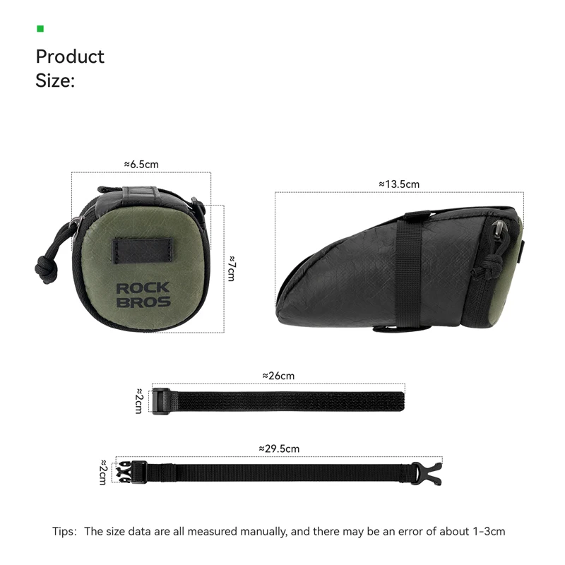 自転車シートクッションバッグテールバッグ0.2L軽量多機能防水サドルバッグMTBロードバイクバッグポータブルテールバッグ