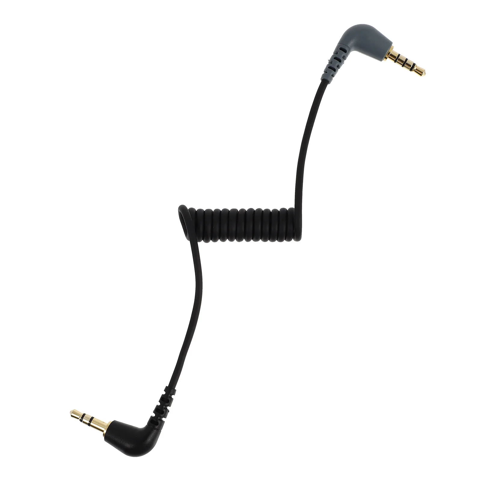 

1Pcs Trs to Trrs Audio Cable 3.5mm Male Right Angle Adapter Compatible with Microphone Headset High Conductivity Noise