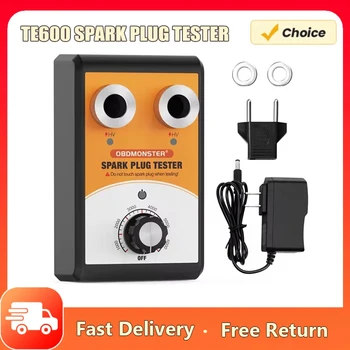 Testeur de bougie d'allumage Automobile, Double trou 0-6000 tr/min, fréquence de fonctionnement 12V, testeur de bobine d'allumage de moteur de voiture, outil de Diagnostic