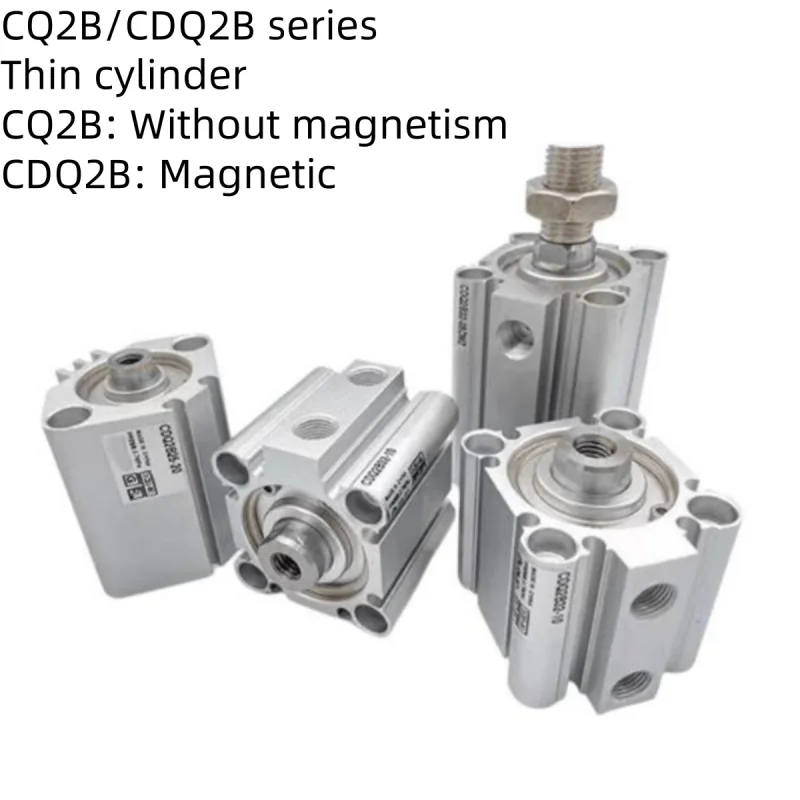 CQ2B/CDQ2B series thin cylinder CQ2B12-5/CQ2B12-10/CQ2B12-15/CDQ2B12-5/CDQ2B12-10/CDQ2B12 pneumatic mechanical actuator cylinder