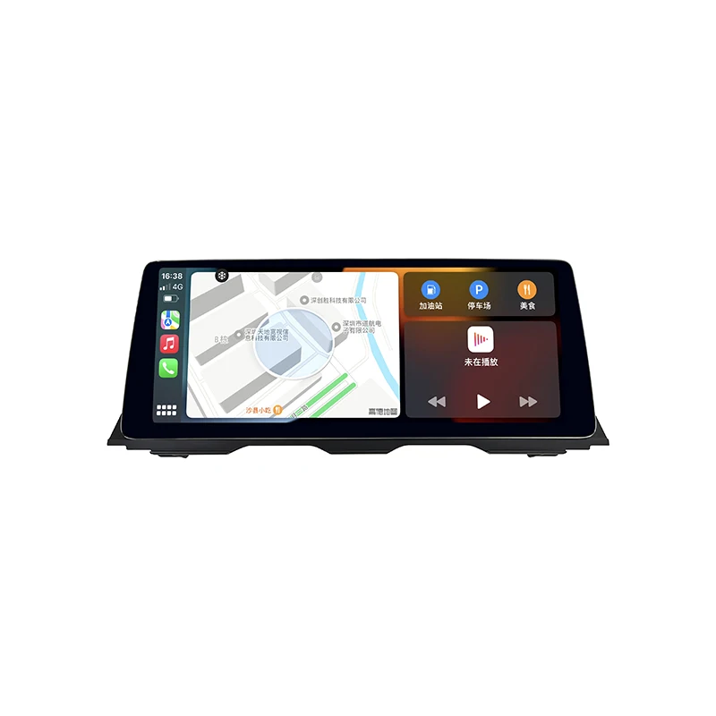 STLF CLRAK FOR  X3 F25 X4 F26 Android 14 12.3 Inch Car Radio With GPS Navigation Wireless Carplay Multimedia Player