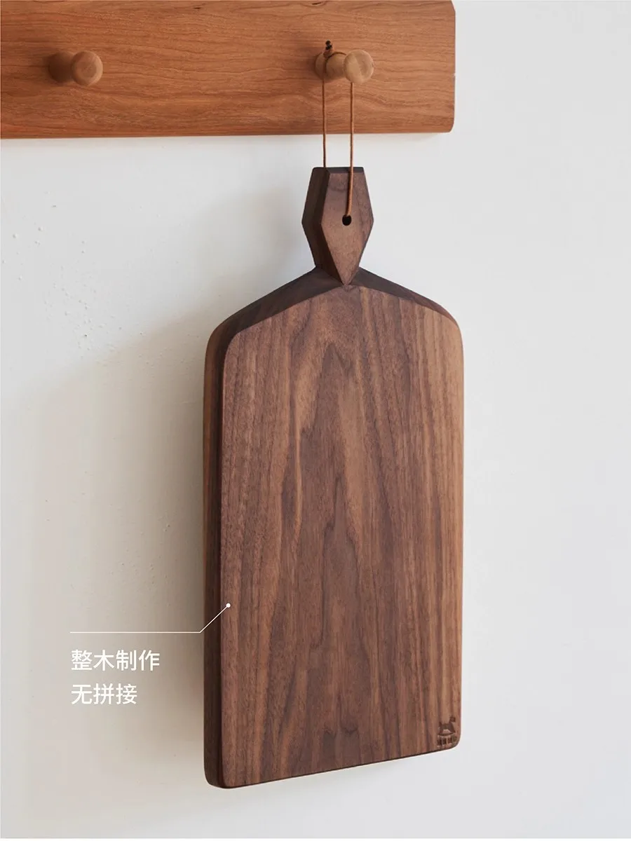 Solid Wood Creativity Vegetable Cutting Board European Style Modern Home Use Cut The Fruits Knife Plate Bread Decoration Pallet