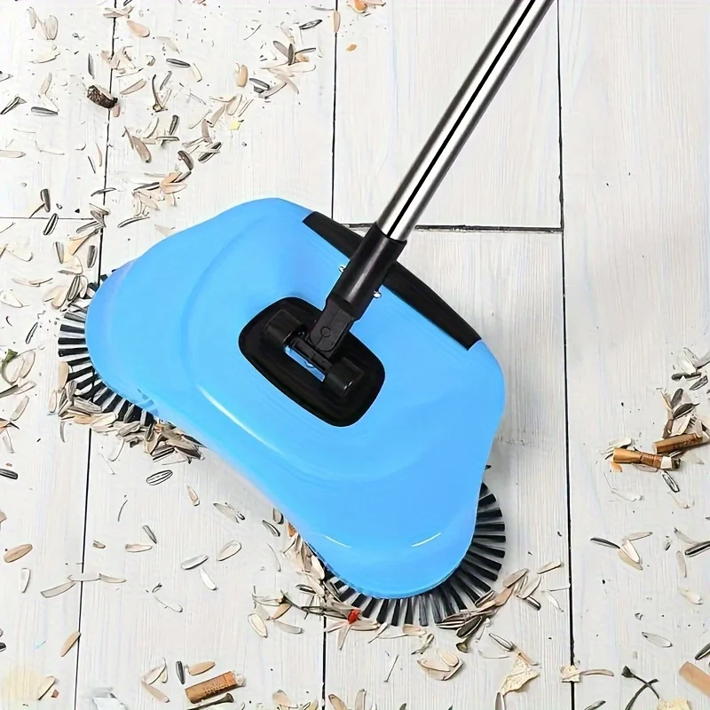 Hand-pushed Vacuum Cleaner Sweeper Handheld Convenient Sweeping Cleaning No Blind Spot Household Multifunctional Soft Broom