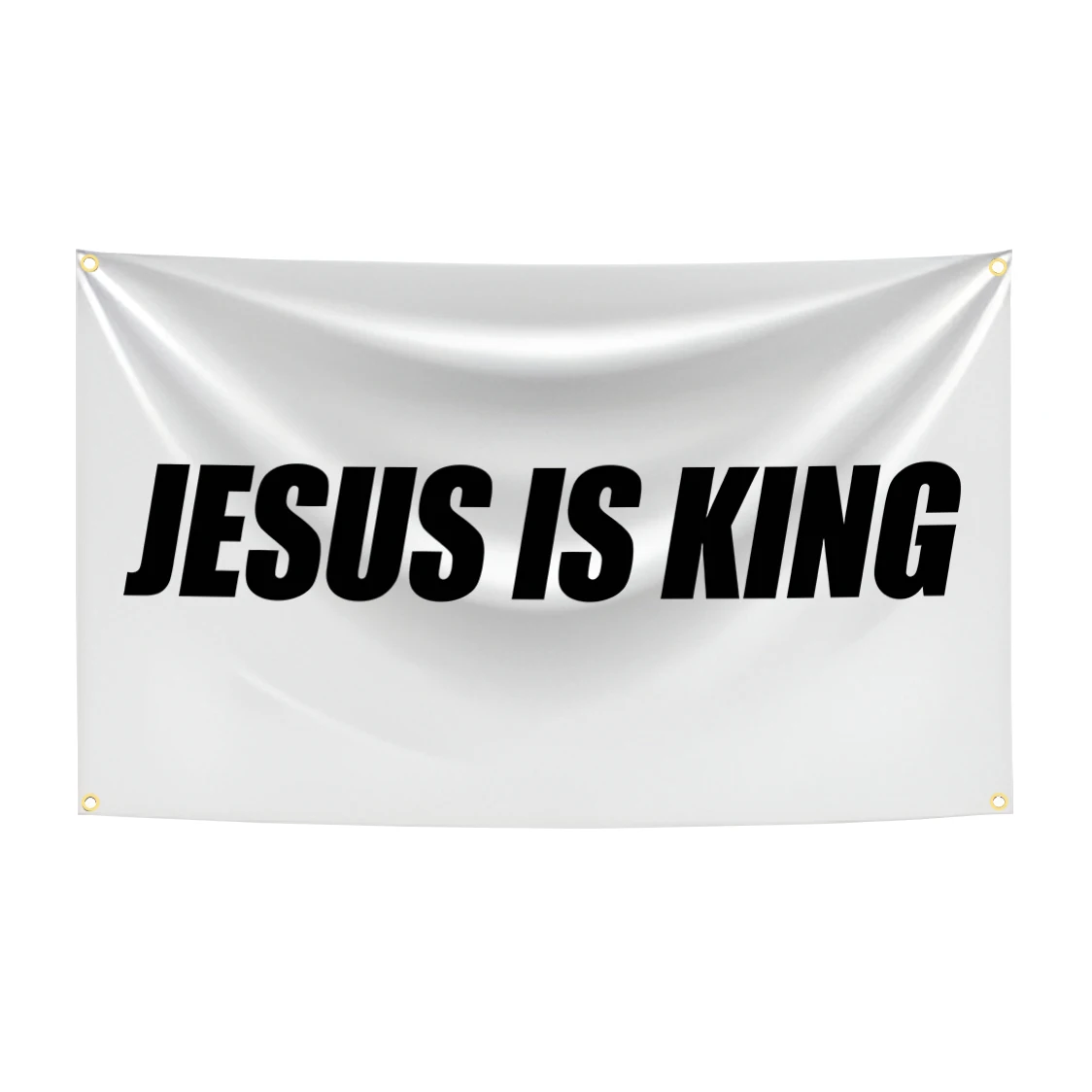 90X150cm Jesus is King Funny Flag Tapestry Decor for Home Decoration Banner Ideal Holiday Gift