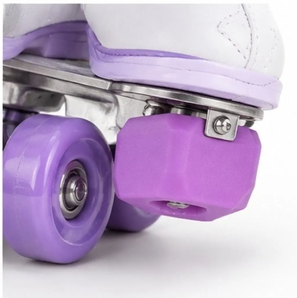 Children's Roller Skate Brake Block Replacement Purple Shock Absorbing Durable Brake Pad for Kids Roller Skates Safety Stopper