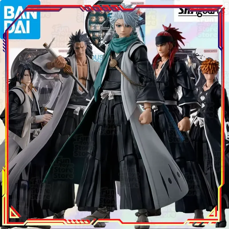 

Bandai SHFiguarts Toushiro Hitsugaya Bleach Anime Action Figure Model Kit Collectible Toy Gift for Boys Fans