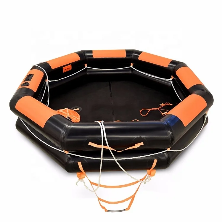 Open Reversible Inflatable Life Raft with 65 Person