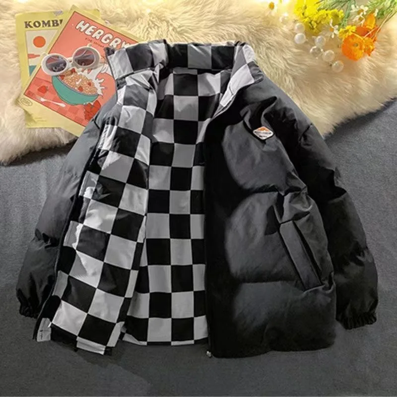 

Winter Cotton Coat Wear Loose Design Both Front and Back, Small Number New Thickened and Warm Cotton Coat