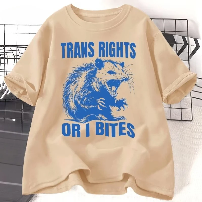 Inclusive Trans Rights T Shirt Gay Rights T-Shirt Funny Lgbtq Pride Trans Tee Rainbow Pride Funny T Shirts Men Women Cotton Tees