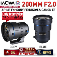 Laowa 200mm F2.0 Large Aperture AF FF Telephoto Autofocus Lens pk sigma for Sony E for Canon EF for Nikon Z