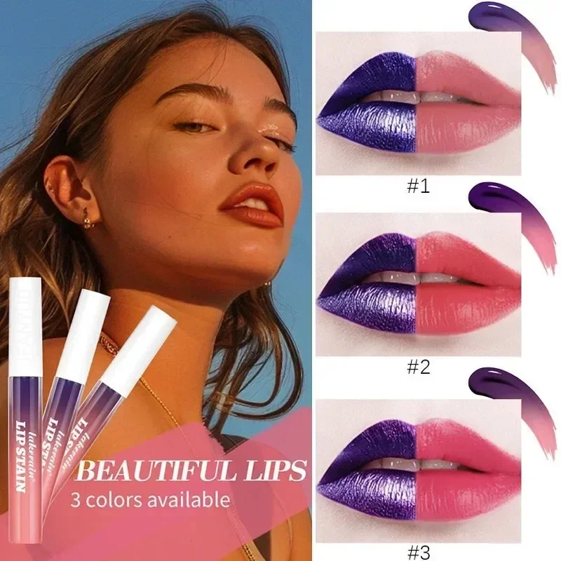 Waterproof Peel Off Lip Liner Outline Contour Tattoo Lip Stain Tint Matte Nude Lipstick Long Lasting Tear Off Natural Lip Tint