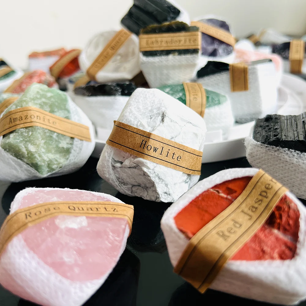 3-4/5-8/9-12pcs, Crystal Stone Set, Crystal Stone Collection, Home Decor Ornaments, Valentine'S Day Gift Set