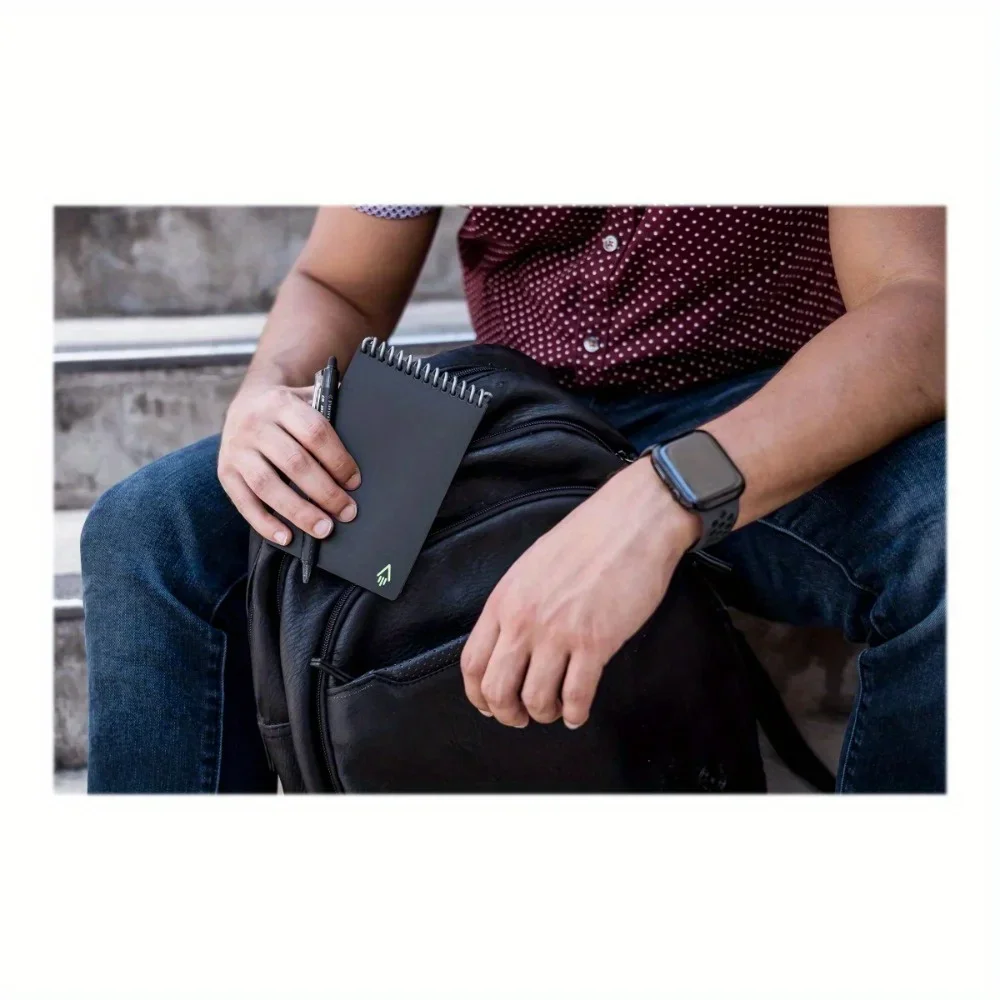 Mini cuaderno espiral de 3,5" x 5,5" - Páginas de cuadrícula de puntos para diario, planificación y bocetos de balas, tamaño de bolsillo portátil.