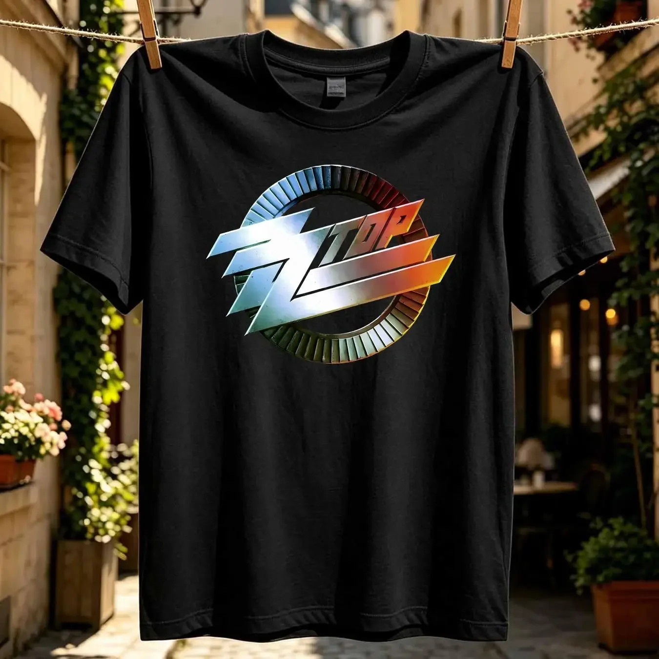 washed T Shirt ZZ TOP Recycler Size S 4XL Cotton Men zz953 vintage Washed Soft Stretched Breathable Casual Unisex fashion
