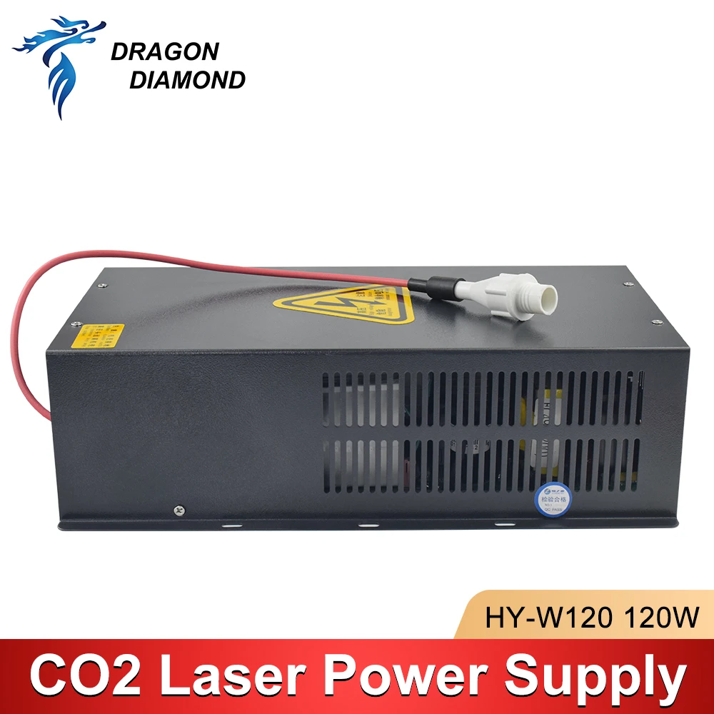 100-120W Co2 Laser Power Supply 110V/220V For CO2 Laser Tube Engraving and Cutting Machine HY-W120