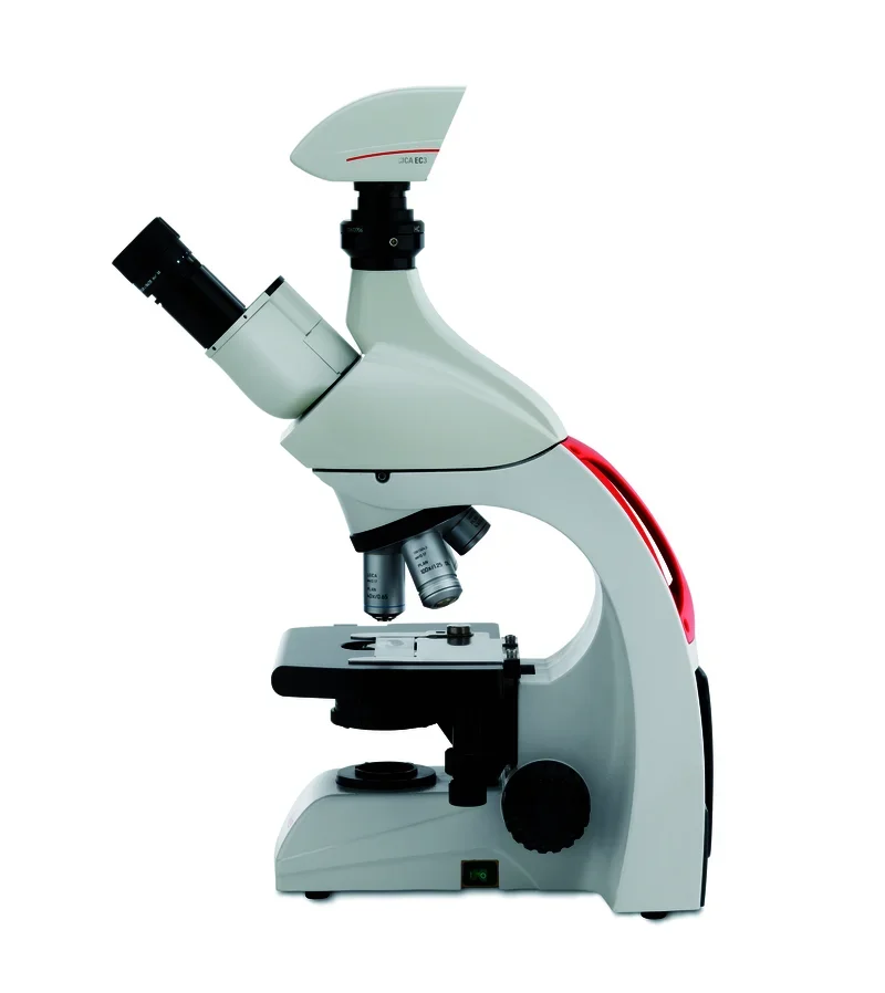 Original LEI CA DM500/750 Binocular triocular contrast fluorescence video biological microscope with good quality