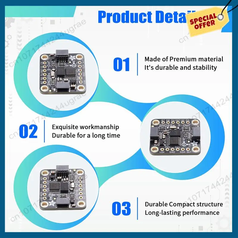 

-A15I Для Adafruit 9-DOF Orientation IMU Fusion Breakout BNO085 (BNO080) STEMMA QT / Qwiic
