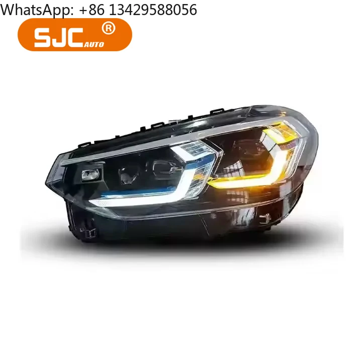 

SJC for BMW X3 G01 G08 Headlights Assembly 2018-2021 Upgrade to 2022 Old Modified New Headlamp LED Front Lights Car Accessories