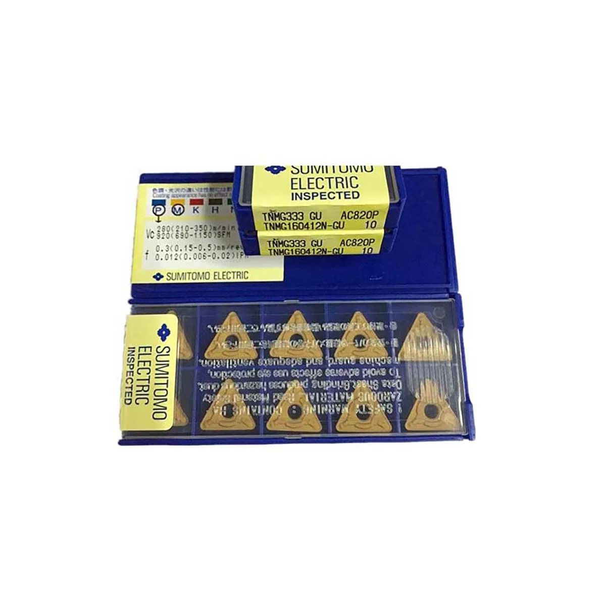 SUMITOMO Original TNMG TNMG20404 220408 GU TNMG160412N GU AC830P TNMG160412R HM AC820P Medium คาร์ไบด์แทรก