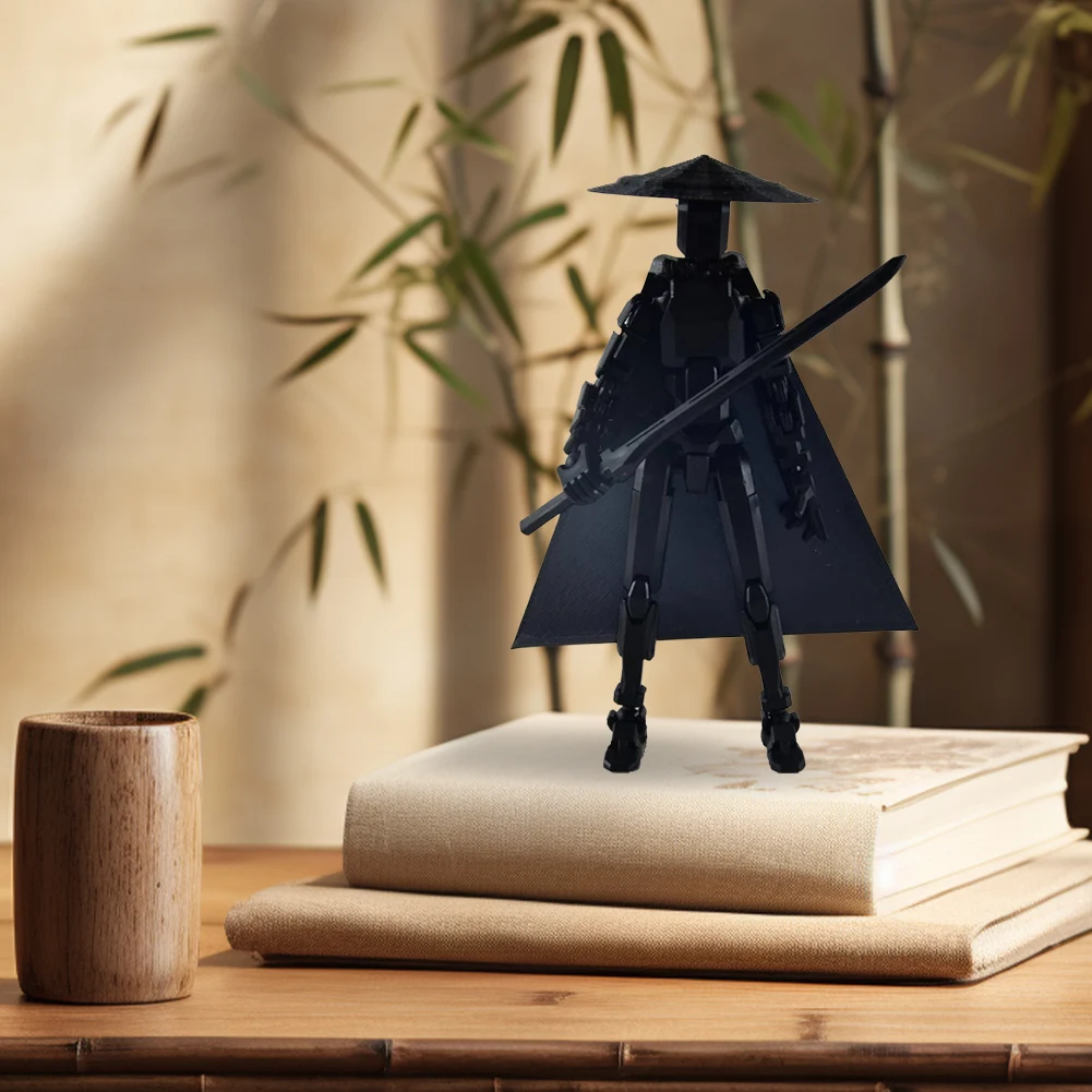 13 ロボットアクションフィギュア組み立て完了多関節アクションフィギュア 3D プリントアクションフィギュアデスク装飾ゲーム愛好家のため