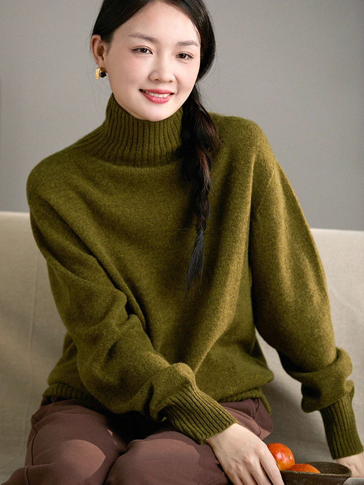 

Теплый шерстяной свитер High Ne с цветочным узором, 00% шерсть, женский модный вязаный длинный светящийся осенний вит...