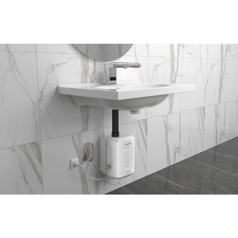 

Commercial Automatic Sensor Faucet Tap Hand Dryer 2-in-1 with BLDC Motor And HEPA Filter for Washroom - Water Saving Nozzle