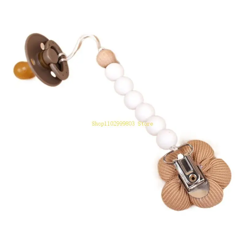 أصحاب مصاصة الأطفال الصغار الوليد عضاضة لعبة مهديء سلسلة مصاصة حزام كليب J0MF #5