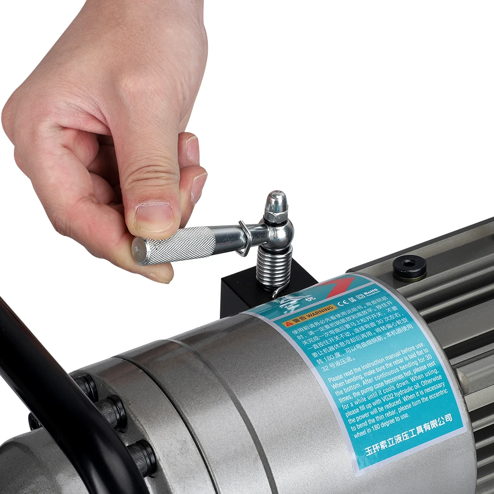 HRB-25 Handheld Electric Rebar Bender Portable Steel Bar Bending