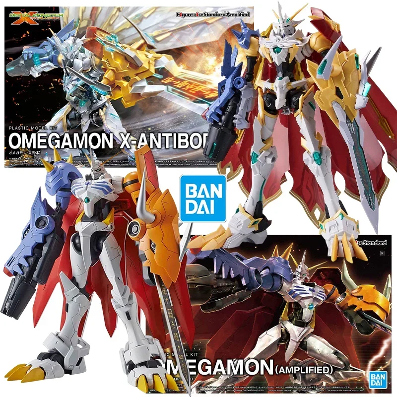 

Bandai Figure-rise Standard Amplified Digimon Adventure OMEGAMON X-ANTIBODY Anime Action Figure Assembly Model Kit Robot Toy