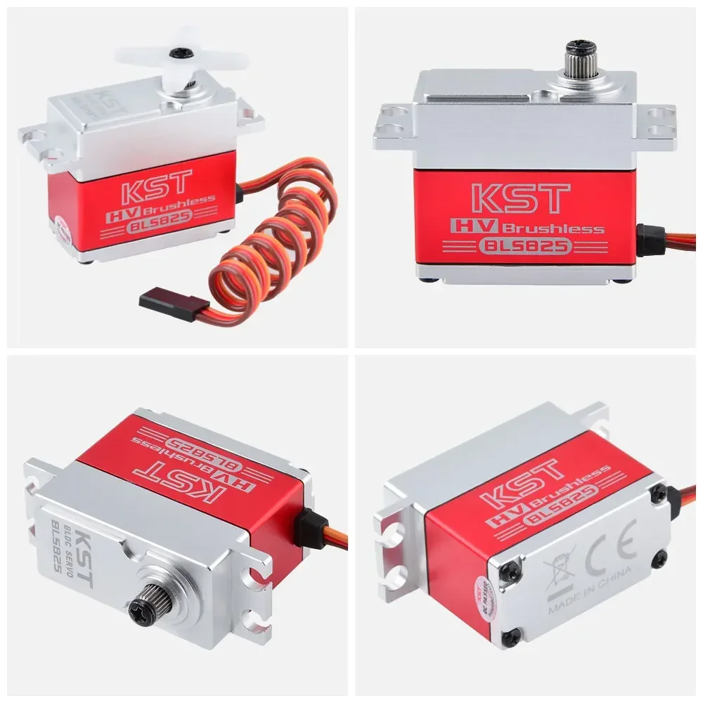 KST BLS825 0.11秒 35kg HV ブラシレスデジタル標準サーボモーター ヘリコプター飛行機 RC カーロボットアーム用