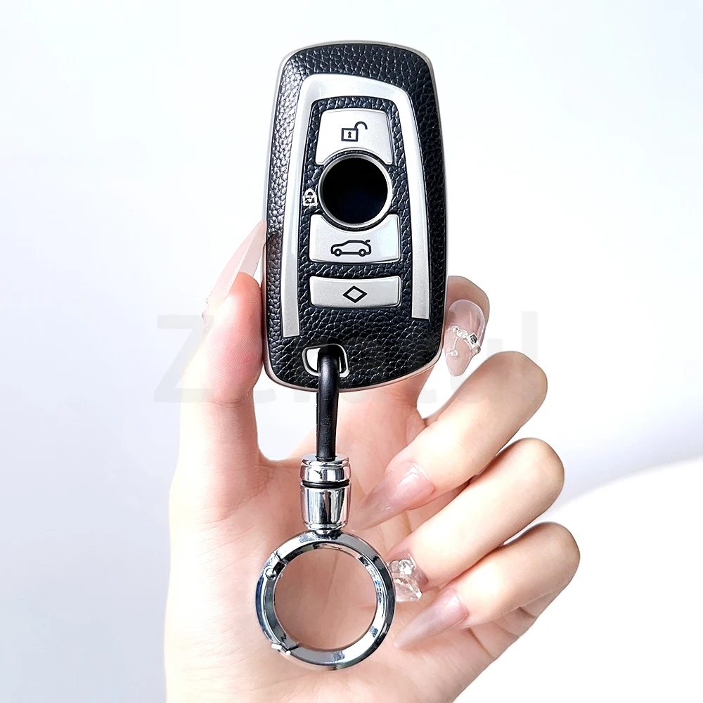 

TPU Leather Shell Fob Holder Remote Car Key Case Cover for BMW F10 G30 F11 X3 F25 X4 I3 M3 M4 1 3 5 Series F20 F30 G20 F31 F34