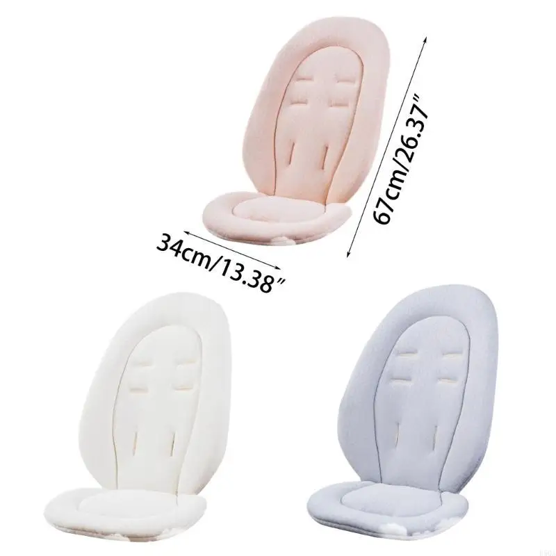 D5QA Baby Kinderwagen Kissen Multifunktionale Warenkorb Matte Stoßfest Infant Kinderwagen Pad