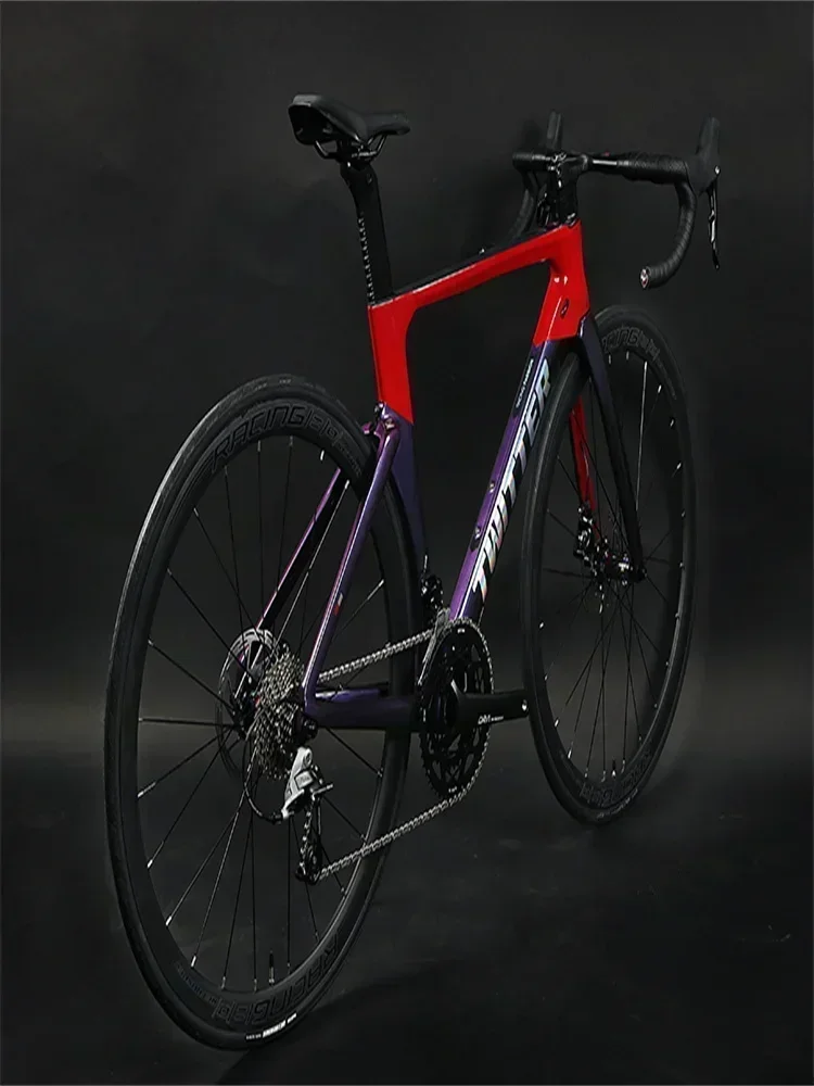 AliExpress TWITTER T8/AURORA- RS-22S Hydraulic Disc Brake Breaking Wind Racing Carbon Fiber Road Bike 700*25C bicicletas велосипедная вилка