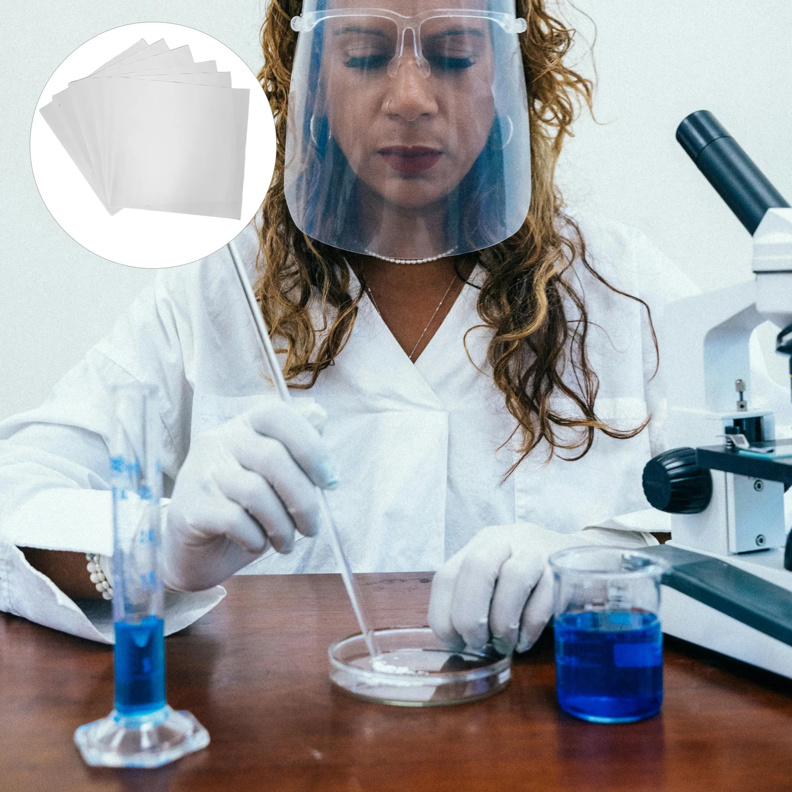 

Large Sheets of Qualitative Filter Paper Experiment Supplies White Pad Replacements