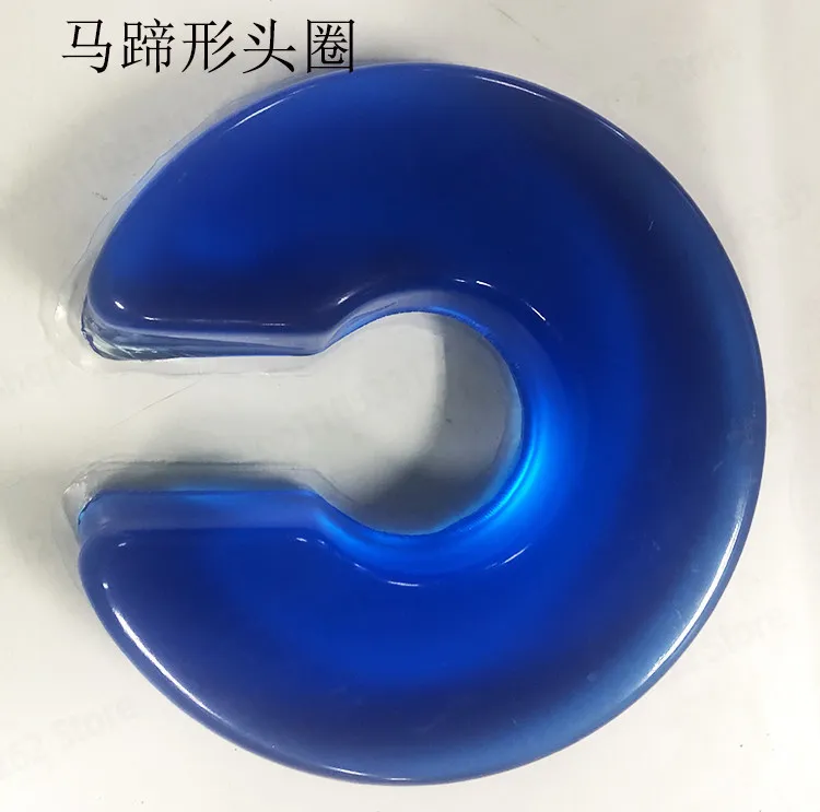 C-Shape Open Head Positioning Pad – Medical-Grade Gel & Silicone Cushion for Surgical Table & Patient Positioning