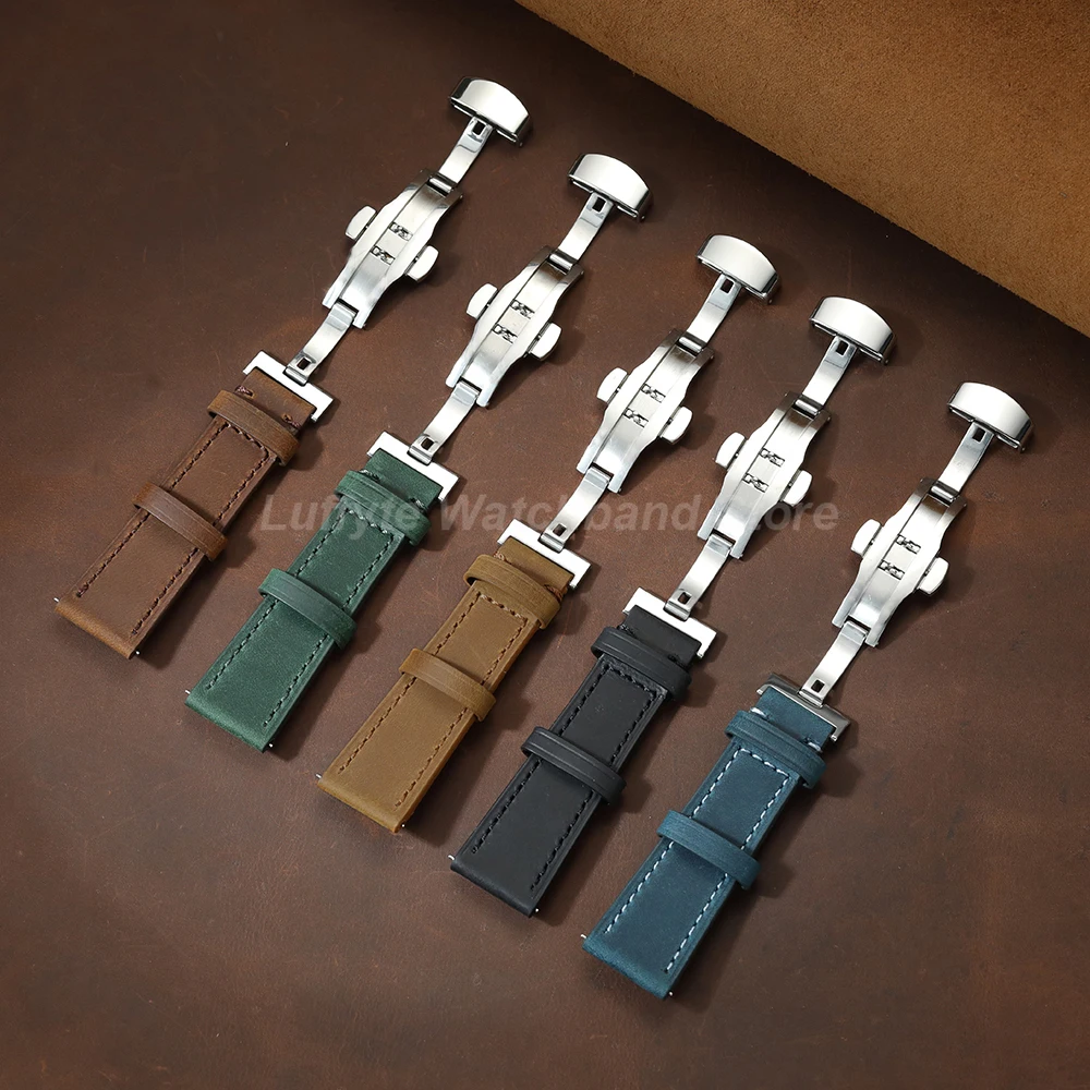 Correa de Reloj de Cuero Crazy - Suede Strap Watch reseña y precio