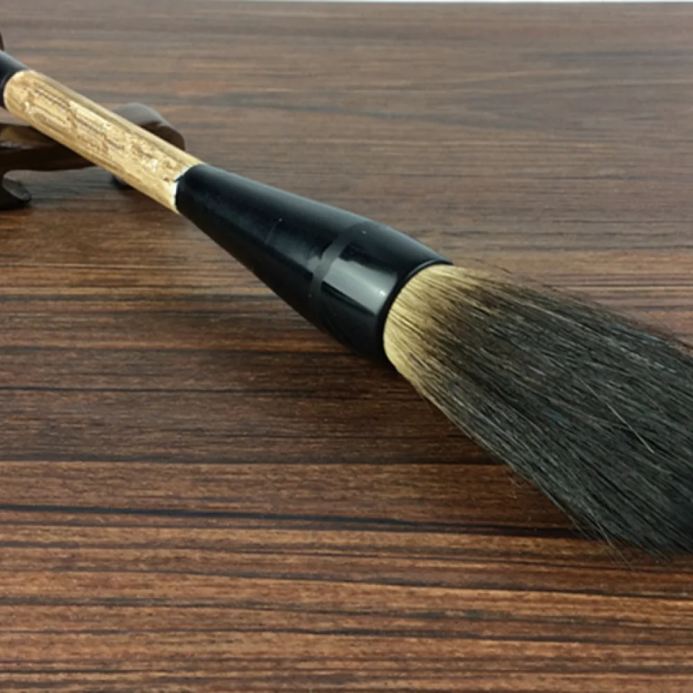 Professional Large Writing Brush Bamboo Handle Wolf Hair Pen For Chinese Calligraphy Spring Festival Couplet Writing
