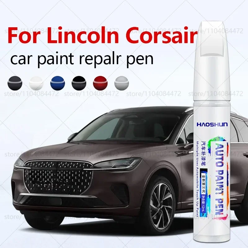 Stylo de réparation de peinture, dissolvant de rayures, accessoires automobiles, noir, blanc, argent, bleu, gris, pour Lincoln Corsair 2020 – 2025 CD6