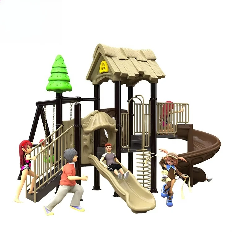 Amusement Park Outdoor Children Play Area Equipment Outdoor Slide Kid Outdoor Playground