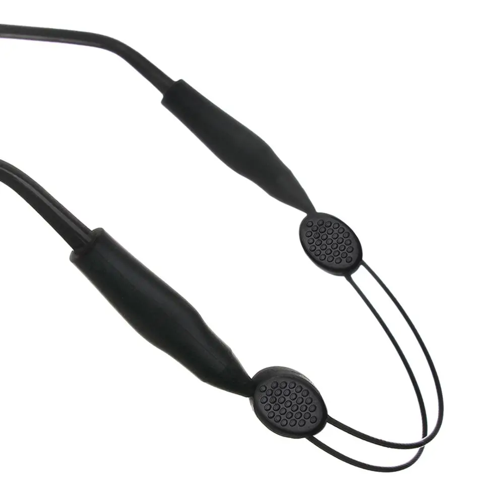 Zubehör Halsband Schnurhalter Brillenband Skalierbares Brillenband Verstellbares Brillenseil Anti-Rutsch-Ohrbügel