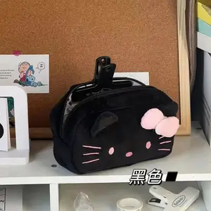 Hello Kitty Plush Storage Bag, Sanrio Bag Makeup, Case Pencil, Cartoon Student Stationery Bag, Girl Bag Makeup, Birthday Gift 8 Main Sales School Case Girl - №5