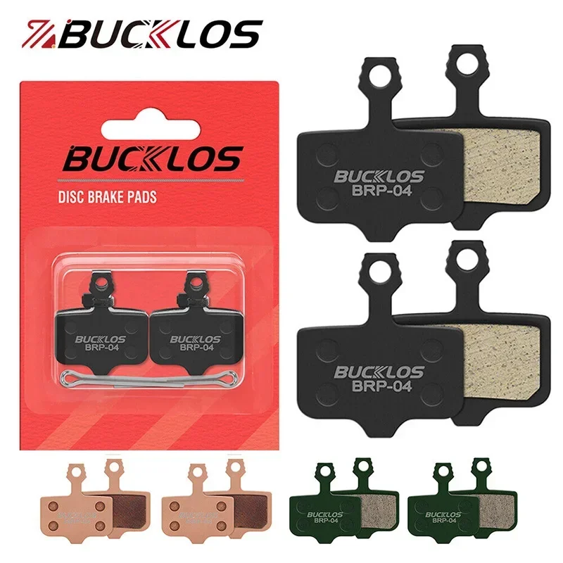 

BUCKLOS Bicycle Disc Brake Pads for Avid Elixir E1 E3 E5 E7 E9 Mountain Bike Hydraulic Brake Pads Resin Ceramic Multi-metallic