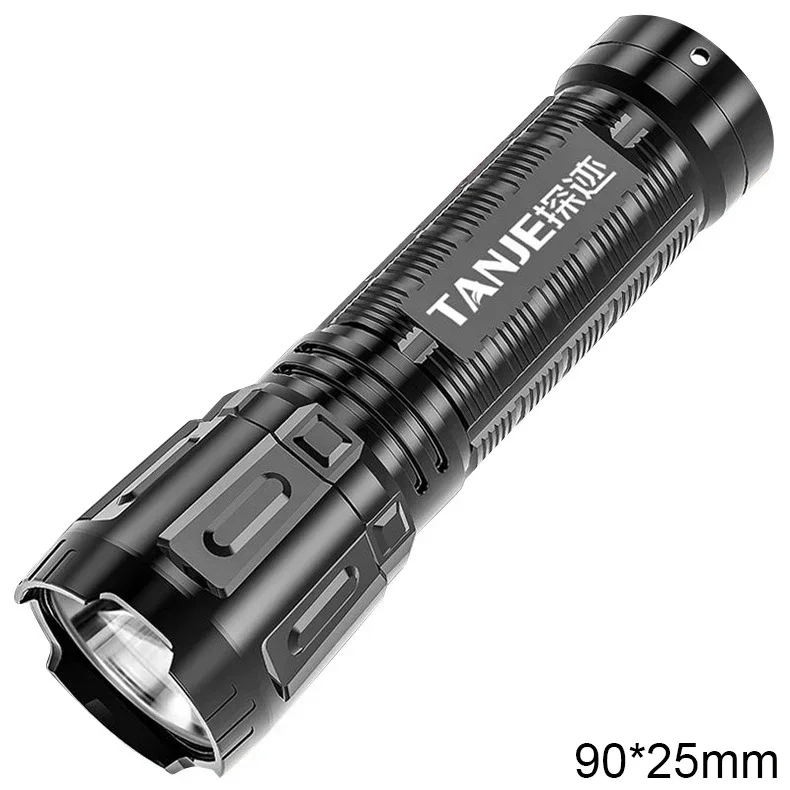 Powerful Led Flashlight Waterproof Tactical Flashlights USB Rechargeable Torch Lantern For Camping Hiking Outdoor Lighting Light