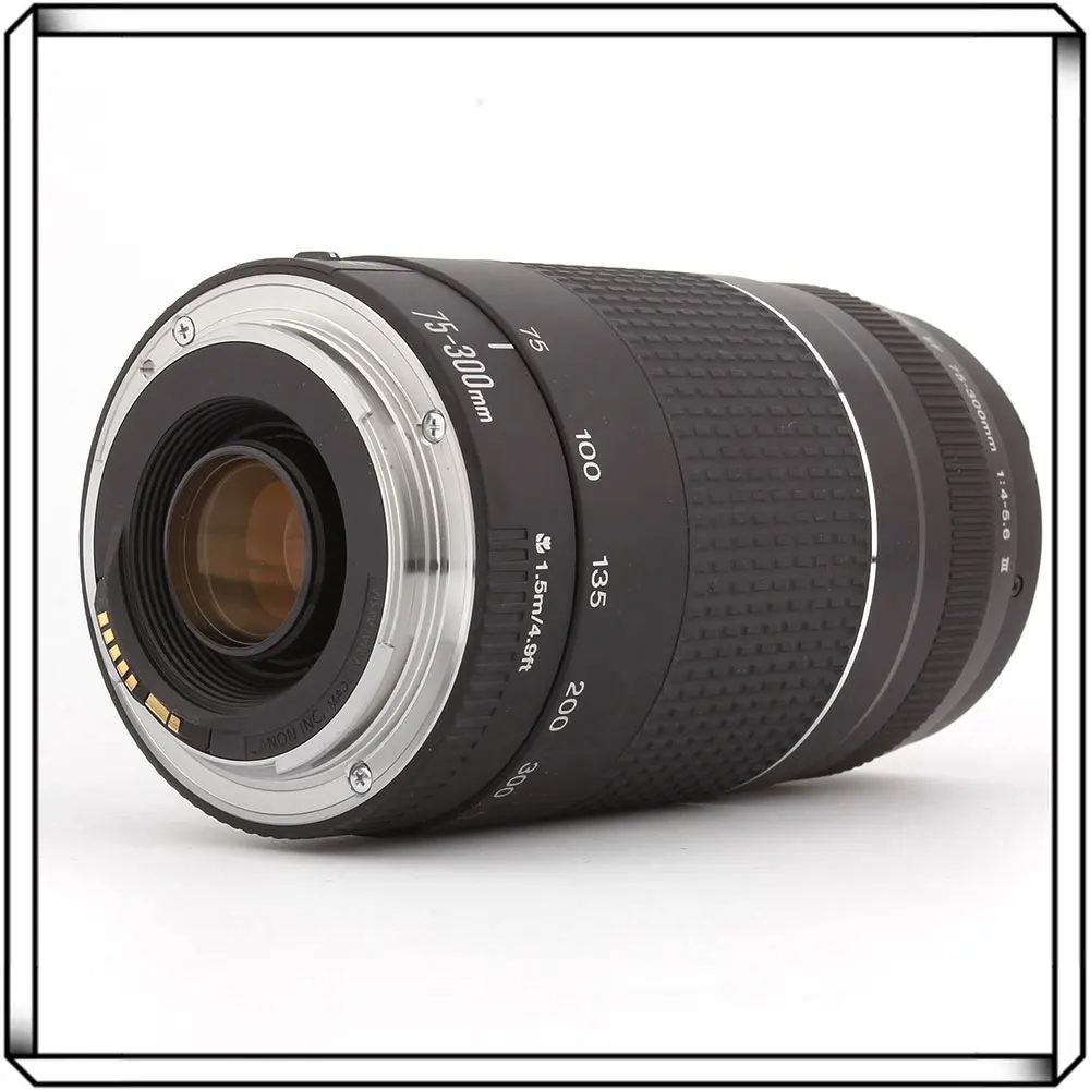 Canon EF 75-300mm F/4-5.6 III Lens