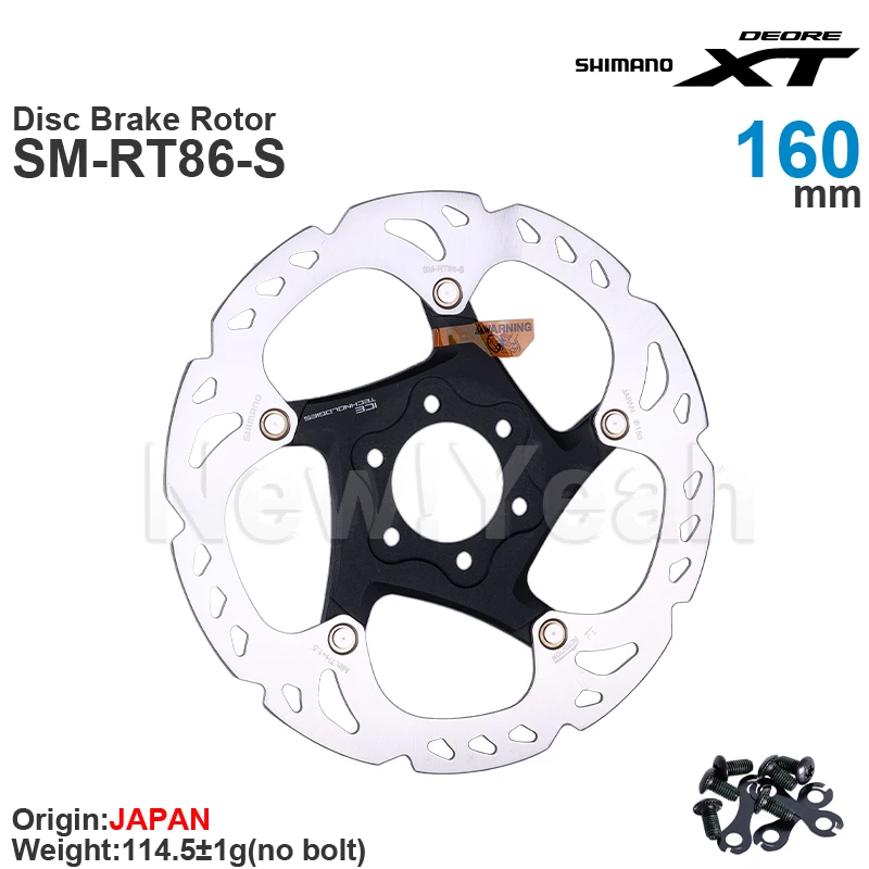 SHIMANO DEORE XT M8000 SLX - 6-Bolt - Disc Brake Rotor SM-RT86  203/180/160 mm Original parts