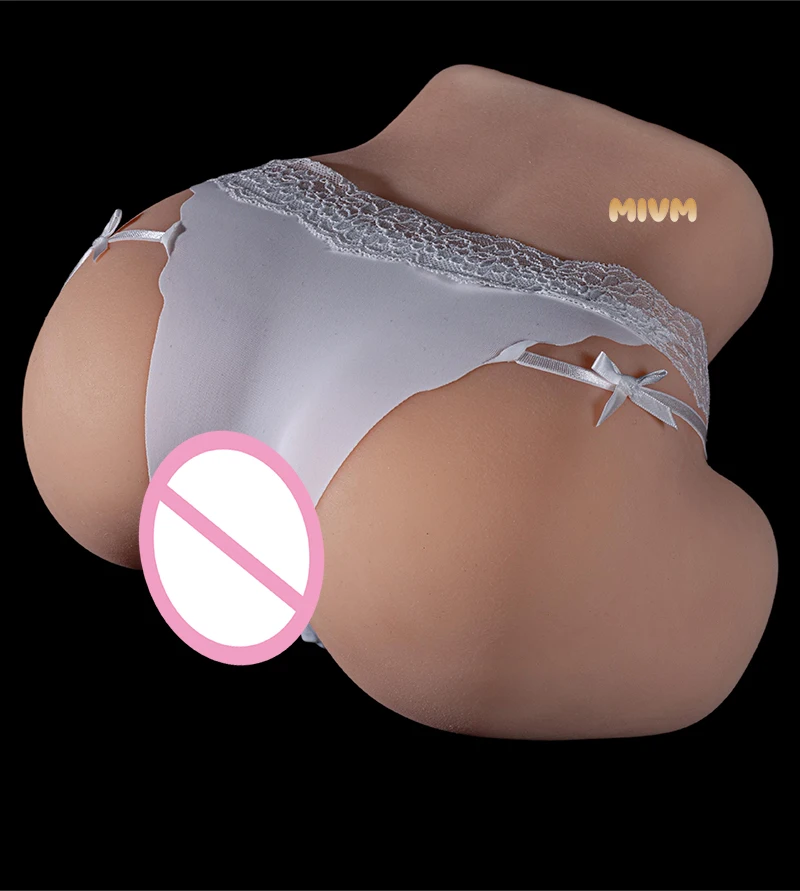 MIVM TPE Hip Model Male Masturbation Sex Toy Anal Vaginal Insertion Male Masturbation Cup Adult Fun Torso Doll 18+ - view 4