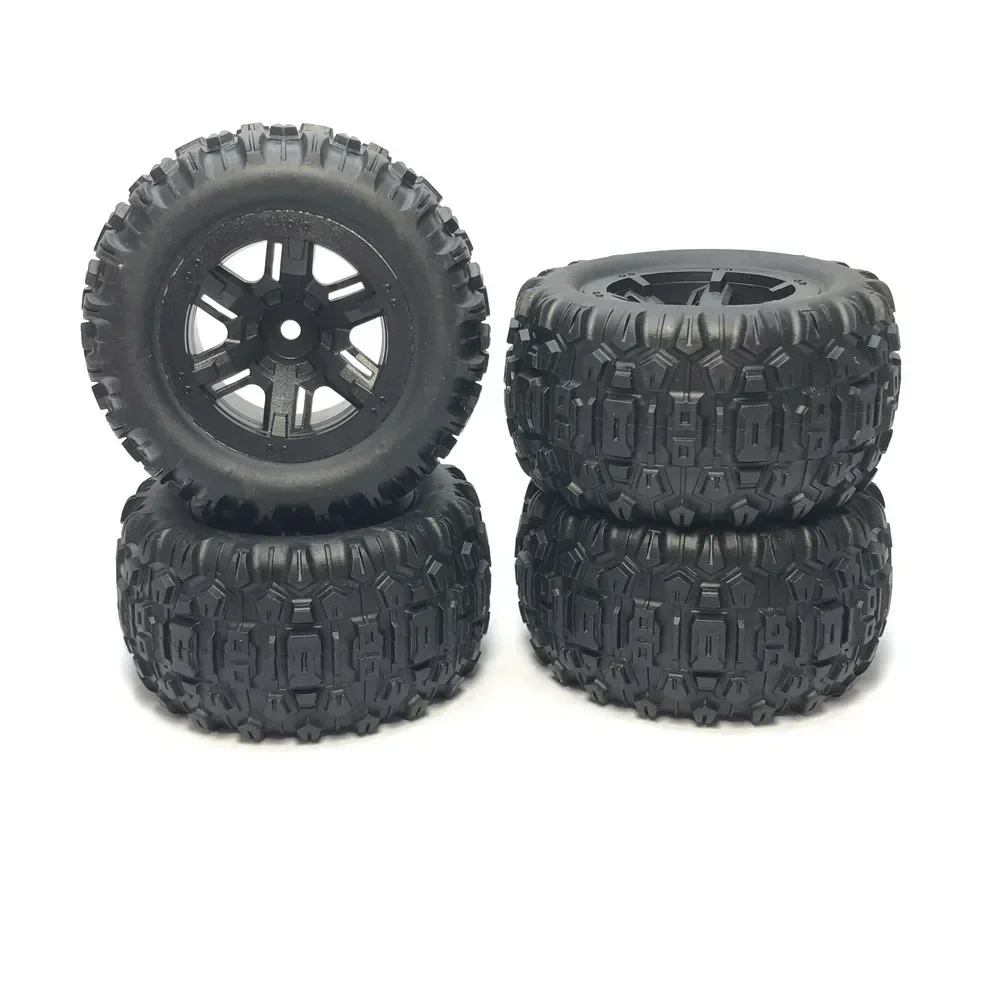 4Pcs Tire Wheel Tyres for MJX  H16H H16H H16E H16P RC Car Spare Parts